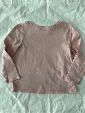 Old Navy Light Pink Long-Sleeve Tee